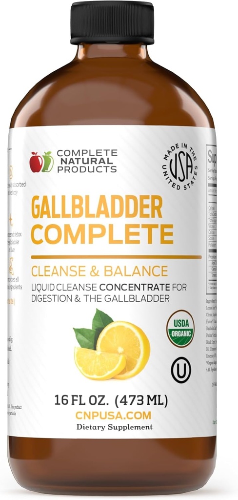 Popolni naravni izdelki Gallbladder Popolno 16oz, Chanca Piedra 16oz, Jetra Popolno 16oz