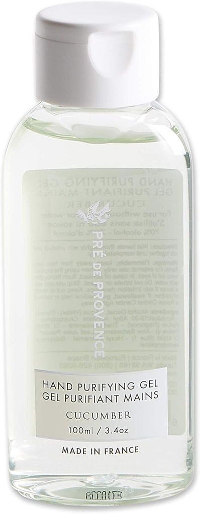 Pre de Provence Advanced Alkohol na osnovi Sanitator za roke vlaži in mehča roke, 3.4 Fluid Ounces, Cucumber