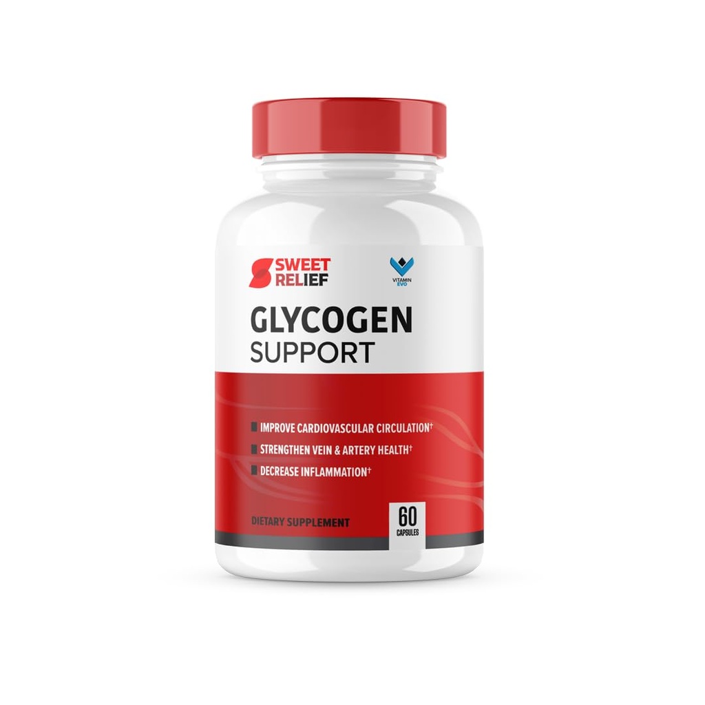 Sweet Relief Glycogen Support - SweetRelief Cleader, Sweet Relief Kapsule, Advanced Formula Glyco Optimizer, Sweet Relief Komentarji (60 kapsul) Oskrba po 1 mesecu