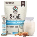 Na zdravje 2-v-1 Hidracija paketi + Immuniteta Elektroliti v prahu, Horchata - Agua Fresca Drink Mix, Elderberry, Dairy & Soy Free, Non-GMO, Gluten Free, Vegan, Low Calorie, 1g Sladkor (15 Serving)