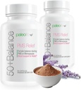 50+ Balance Premium dodatek, PMS Relief. Ženski Balance med PMS ali Menopause. Podpora razpoloženju in pomoč. 60 kapsul (2-Pack)