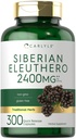 Carlyle Siberian Eleuthero | 300 Capsules | Non-GMO and Gluten Free Formula | Siberian Ginseng | Traditional Herbal Supplement