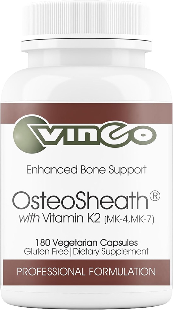 Vinco's - OsteoSheath4 z vitaminom K2 - 180 Kapsule by Vinco