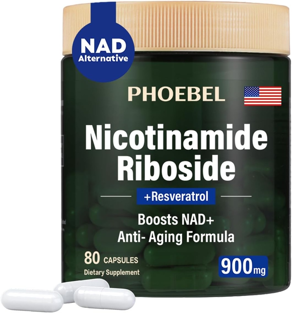 Nov dodatek nikotinamid ribozid Resveratrol-900mg, dodatek za moške in ženske(80 kapsul)