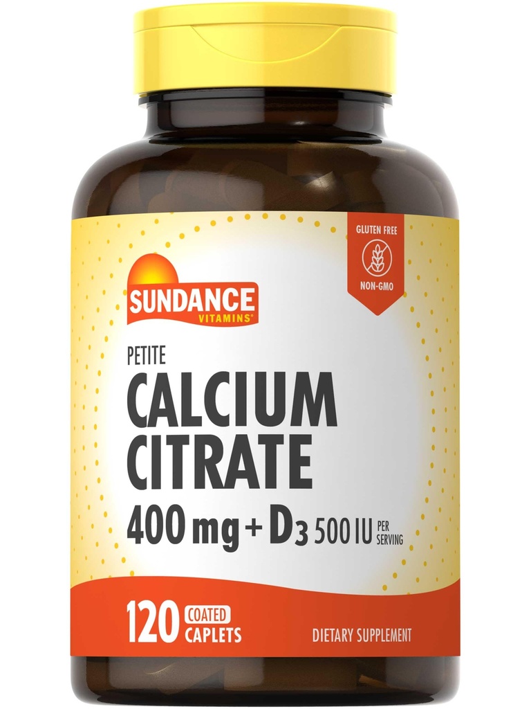 Sundance kalcijev citrat z vitaminom D3 