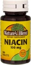 Mešanica Niacin 100 mg 100 mg 100 zavihkov