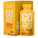 HRANILA ZA UČINKOVITOST, BPN Go Gel Endurance, 24g ogljikovih hidratov in 100 kalorij na paket, Vegan + Gluten Free Running Gel, 10 enodelnih paketov, Mango