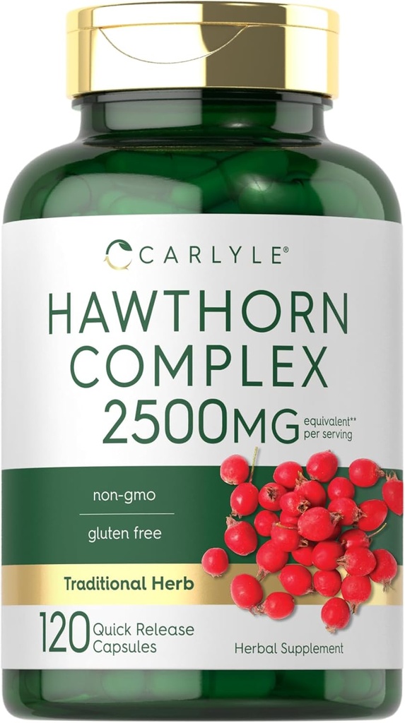 Carlyle Hawthorn Berry Complex 2500mg kapsule 
