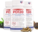 Krvni tlak Dopolnilo za pomoč zmanjšanje visokega krvnega tlaka seveda, CoQ10, dušikov oksid, črna brez vonja stara česen, Omega 3, L-teanin, vitamin D3 za podporo krvnega tlaka