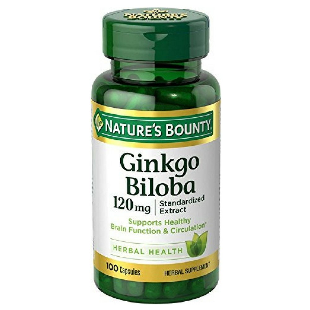Bounty Ginkgo Biloba narave 120 mg 100 ea (paka 4)