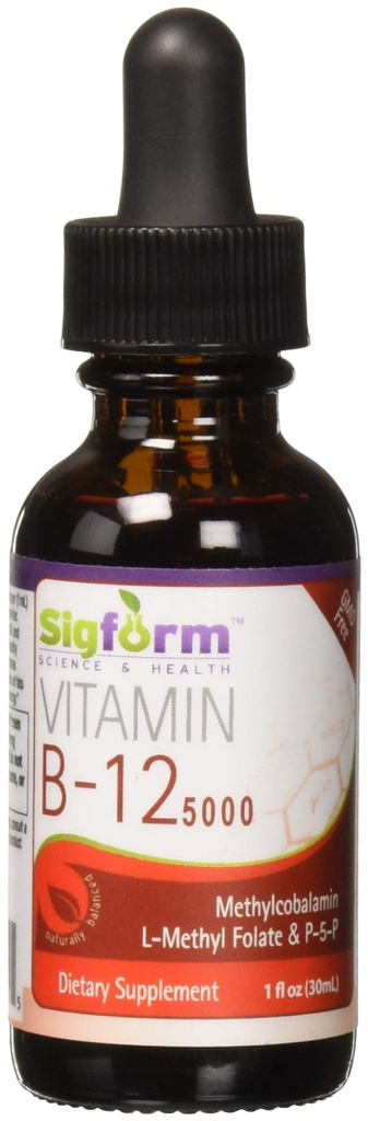 Vitamin B12 5000 Podjezično, 0,02 funt