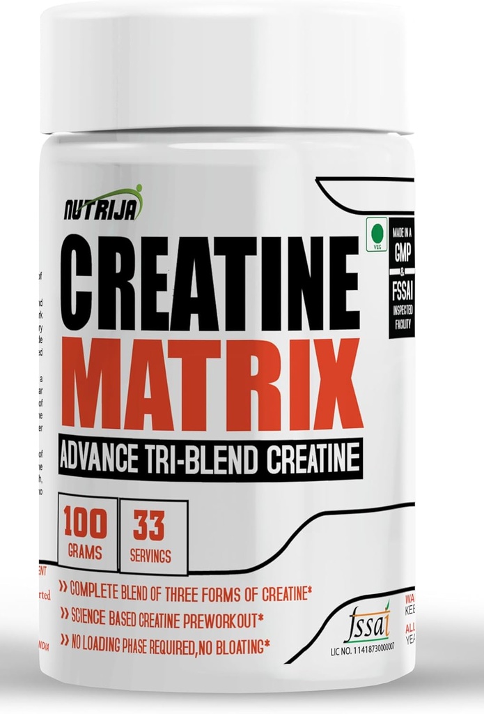CREATINE MatrixTM - popolna mešanica kreatinskega HCL, kreatinskega nitrata in magnezijevega kelata - 100 gramov (Pineapple)