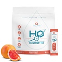 Cellutrex® H2O Elektroliti – Elektrolit v prahu mešanica, nič sladkorja, naravna sol Hidracija Pakiranje za regeneracijo in wellness, Grenivke, 20 palic