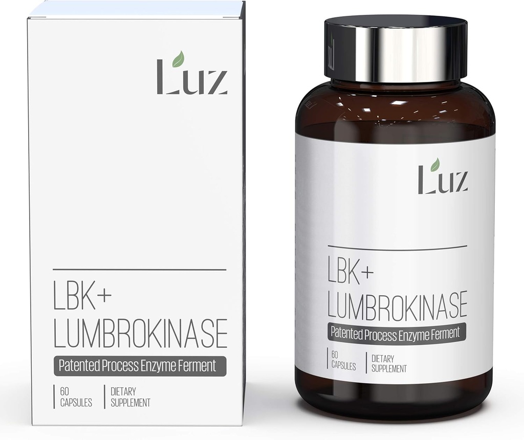 Luz LBK+ Lumbrokinaza - patentiran proces - 60 kapsul