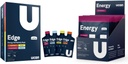 UCAN usposabljanje Starter Pack, Edge Energy Gel Variety Pack, Energy Powder Cran-Raz, Pre & Post Workout za moške in ženske 
