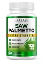 Saw Palmetto Prostata Dopolnilo za moške, 3-v-1 Prednosti, Dodatna moč DHT Bloker za rast las in Beta blokator za zdravje sečil, Potent Prostat Funkcija Podpora, 30 dan dobave (60 Count)
