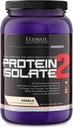 Ultimate Nutrition Veganski rastlinski izolat beljakovin v prahu - brez sladkorja in brez laktoze - 20 gramov beljakovin na obrok s 100% naravno BCAA, Vanilla, 2 funta