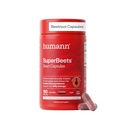 HumanN SuperBeets Pese Root Kapsule Hitra sprostitev 1000mg, Pomaga podpreti proizvodnjo dušikovega oksida, krvni tlak, zdravje srca, Vsebuje Ne-GMO Pese Powder, Študiran antioksidanti 90 Število