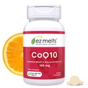 EZ Taline Razrešljiv CoQ10 dodatek 100 mg, brez sladkorja, 2-mesečna dobava - 1 pakiranje