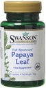 Swanson Full Spectrum Papaya Leaf - zeliščni dodatek za spodbujanje prebavnega zdravja & GI Tract Podpora - naravna Formula splošno Wellness - (60 kapsul, 400mg vsak)