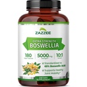 Zazzee Extra Strength Boswellia 10:1 Extract, 65% boswellinska kislina, 180 Veganske kapsule, 6 mesecev dobave, Boswellia Serrata, Joint Comfort, Mobility & Fleksibility Support, Non-GMO, Made in the USA