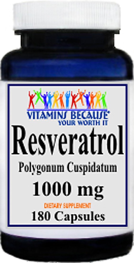 Resveratrol 1000 mg 180 kapsul
