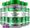 NutraRize (5 paket) Močna vitalnost Gumies, Vigorous Vitality moški izboljšanje Gumies, Povečana samozavest in Stamina Vitality Gummy, Horny Kozel za moške Gomitas Enchantment (300 Gumies)