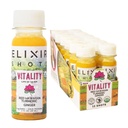 Eliksir Shots, Vitalnost Immuniteta Wellness Shot s 100 % organskih sestavin, hladno prezentiran rdeče havajske kurkuma, Perujski ingver, Ananas in črni poper, brez sladkorja ali umetnih dodatkov, 12 Pack
