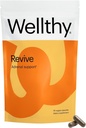 Wellthy Revive Stres podpora kapsule - povečanje energije in izboljšanje duševne Wellness (60 štetje)