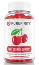 PUREFINITY Tart Cherry Gumies – sečna kislina Flush za skupno lajšanje in regeneracijo, surovi sok ekstrakt antioksidant – Ne-GMO, Gluten prost, Vegan, 60 Število