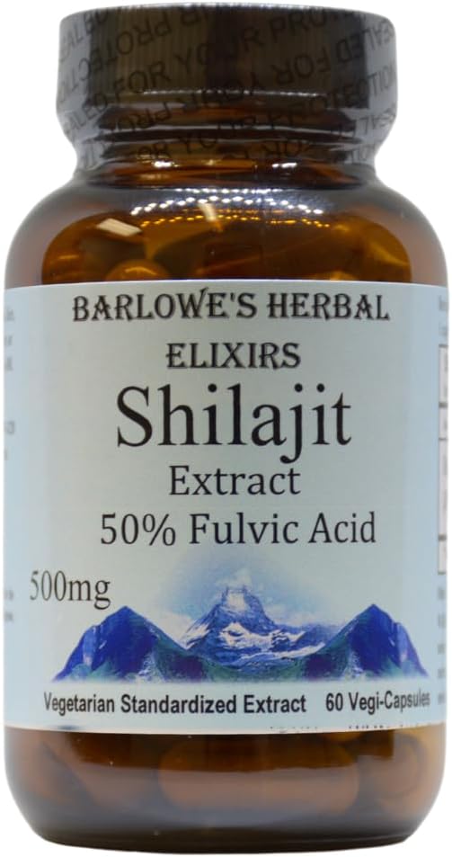 Barlowe's Herbal Elixirs Shilajit Extract 