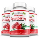 Ne-GMO brusnice koncentrirane iz 12.600mg - Trojna moč softgels - enostavno za pogoltniti tablete za moške in ženske, 3 steklenice