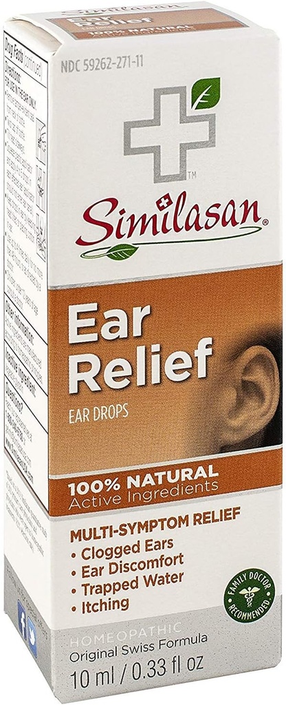 Similasan Earache Relief kapljice za uho 10 ml (3 pakiranja)
