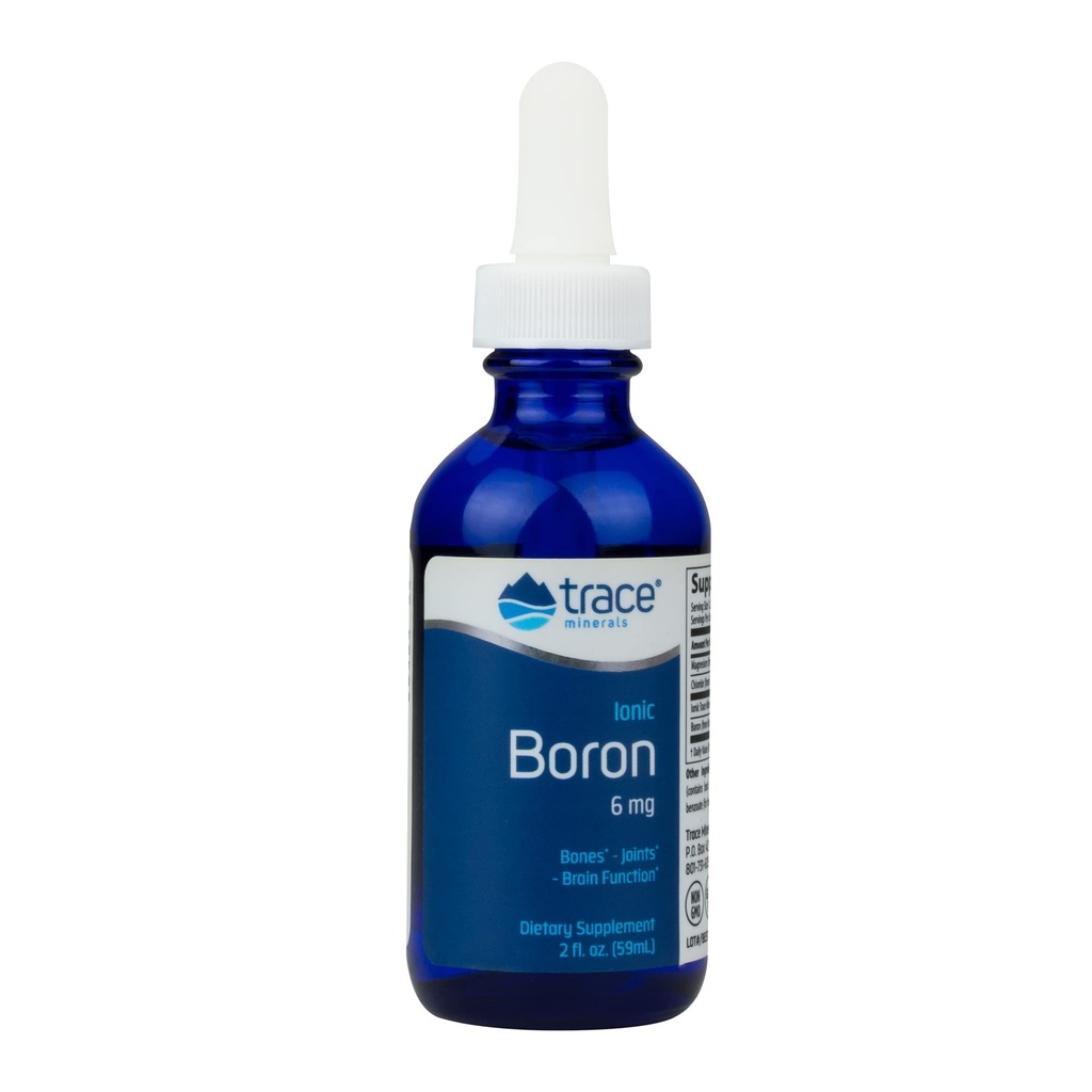 MINERALI TRACES RAZISKAVE SPO tekoči jonski boron, 2 OZ