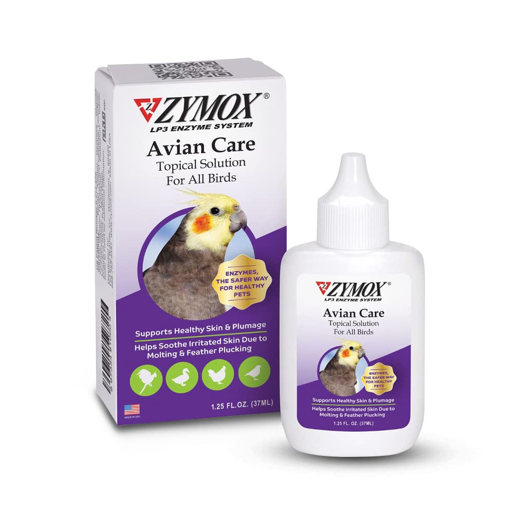 ZYMOX Avian Care topična raztopina z/o hidrokortizon - 1,25 oz