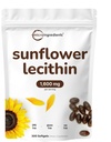 Mikro sestavine Sončnični lecitin 1.600mg na postrežbo, 300 Softgels 