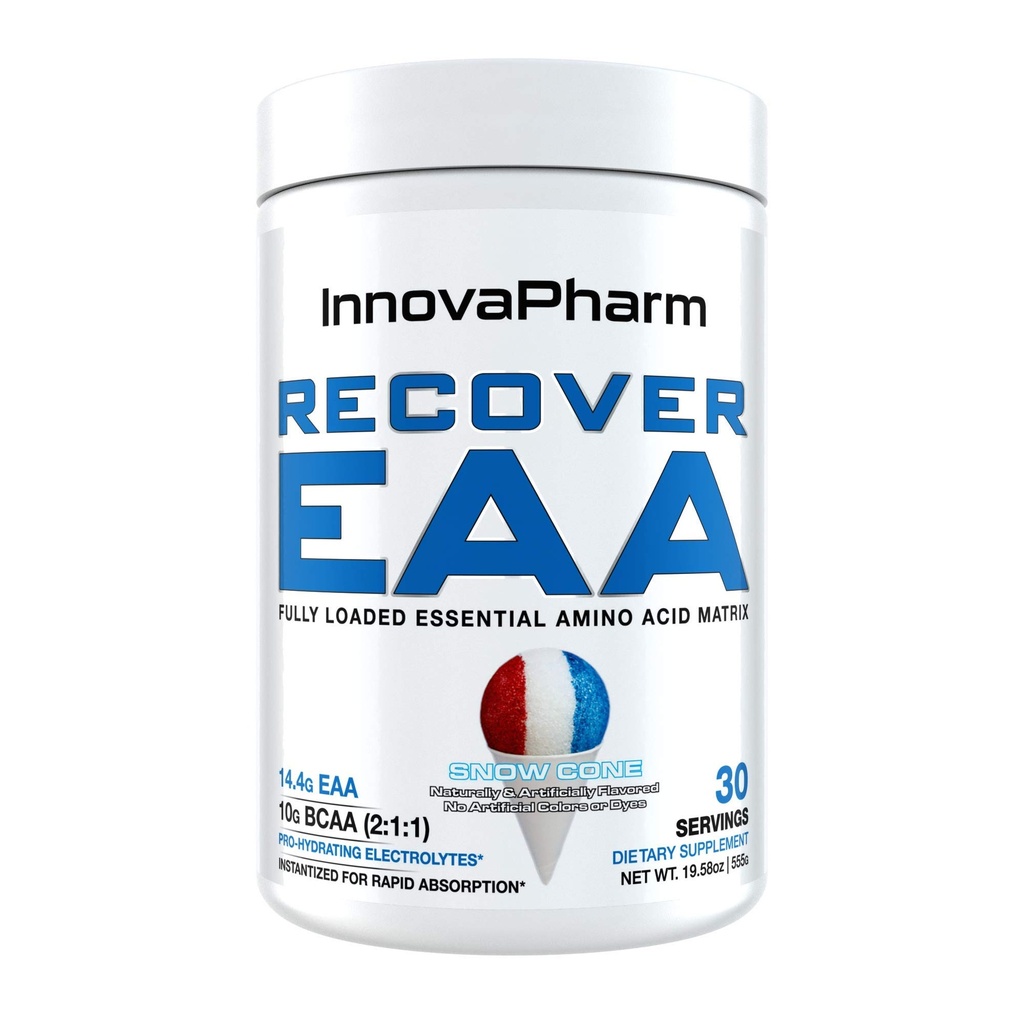 InnovaPharm Recover EAA snežni stožec prašek 19.5 Ounces