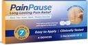 Dolgotrajno lajšanje bolečine - nazaj, Hip, Koleno, Neck, Plantar Fasciitis, in drugi - Relief za do 7 dni, klinično preizkušen, 4 naprave v 2 vrečkah