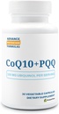 CoQ10/PQQ, 30 rastlinskih kapsul, vnaprejšnje fizikalne formule