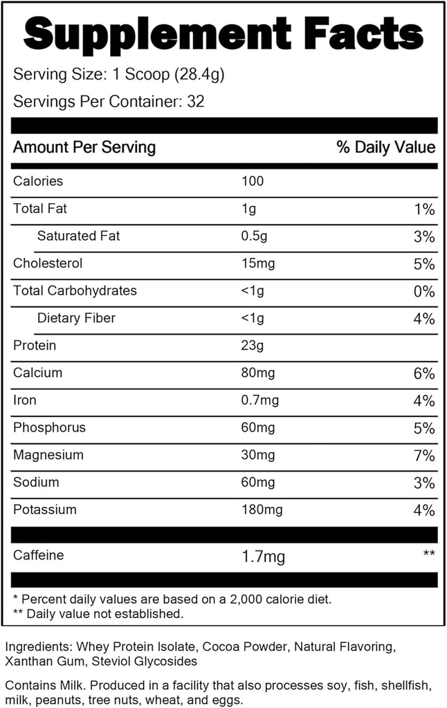 Portioni Master CFM Beljakovine sirotkinega izolata v prahu, 2 LB, 23g ogljikovih hidratov, nizko vsebnostjo maščob, hladno obdelani, hitro absorbirajo, podpora za rast in okrevanje mišic (Chocolate Brownie)