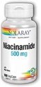 Niacinamid 500mg Solaray 100 VegCaps