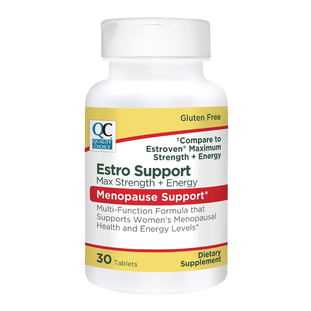 Kakovost Izbira estro podpora Max + Energy Tablets Menopause Podpora 30 Count