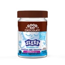 Dober dan Čokolada Naravna Valerian Koren za otroke, Zeliščni spanje dodatek, Organic Wildberry aroma, Fair Trade in Non-GMO čokolada, L-Theanine, 50 kosov