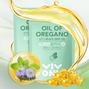 VivoNu Oil of Oregano z oljem črnega semena, Uravnoteženo olje Origano kapsul, Organic OriganoOil Softgels, Carvacrol,Thymokinon, Non-GMO