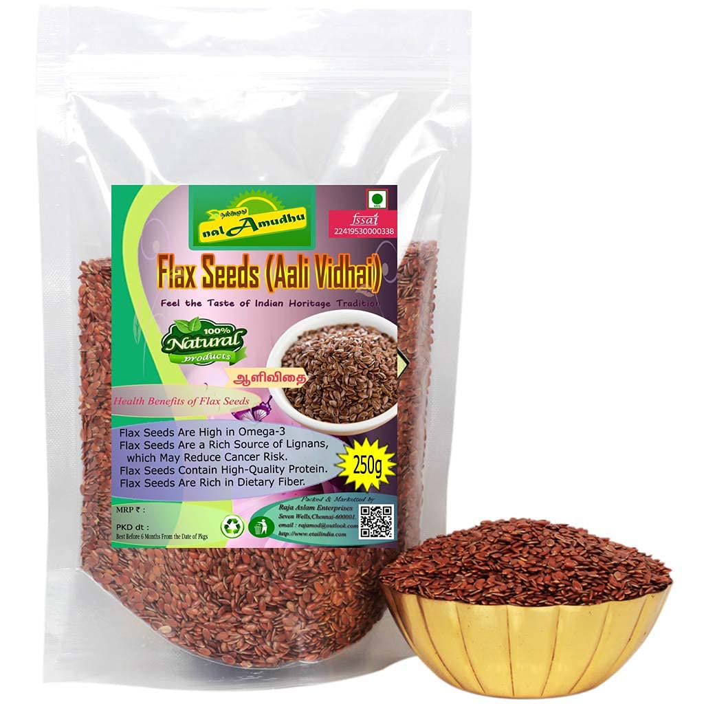 nalAmudhu Raw Neprašeni Brown Naravne seme z visoko hranilno vrednostjo 250g