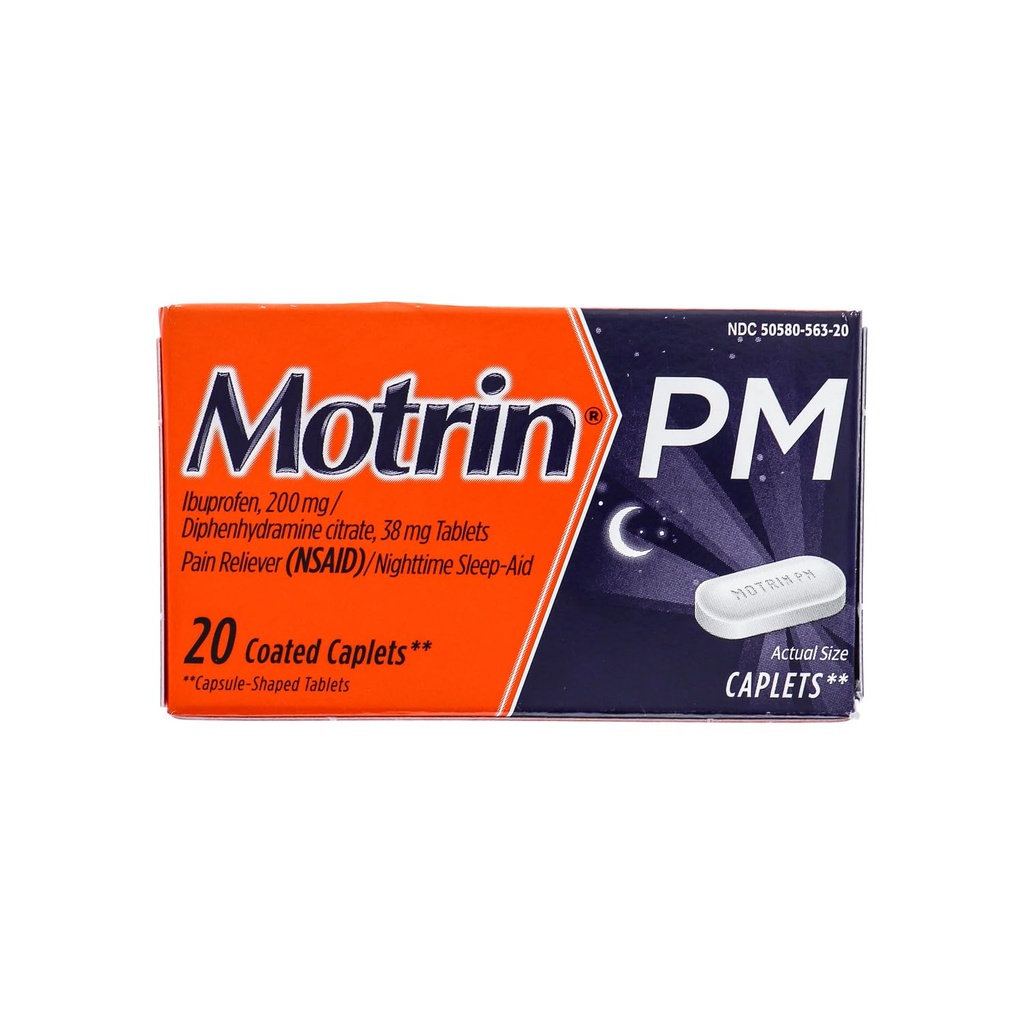 Motrin Ib Pm Caps Pack 2 velikost 20ct