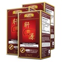 AFC Japonska Ultimate jetra Care – Cleanse Detox Formula z aminokislino L-Ornitin, L-Citrulin, L-Cystin, in kurkuma – Podpora za zdravje jeter, 90 Veggie kapsule x 3