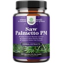 Nočna obramba žaga Palmetto za moške - žaga Palmetto Extract Prostate dodatek za moške pomoč zmanjšanje nočne urinacije Frekvenca urgence in preveč aktivni Bladder z likopen bučnega semena in melatonin
