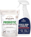 Rocco & Roxie Cat Probiotični dodatki & Stain & Odor Eliminator paket