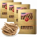 4 Škatle American Wisconsin Ginseng - Mali Long Root - Premium kakovost Panax Ginseng. Povečuje telesno imuniteto, energijo za moške in ženske (16oz)